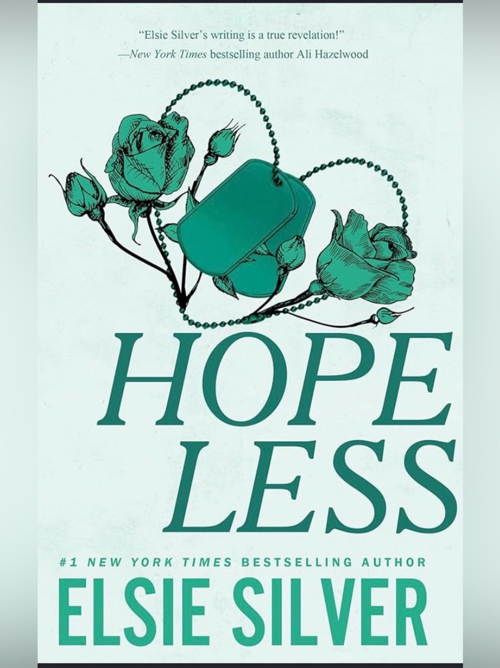 Hope Less by Elsie Silver - Teal Floral Cover Paperback